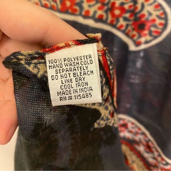 Black colorful metallic thread semi sheer lightweight scarf silky wrap pashmina - Picture 8 of 9